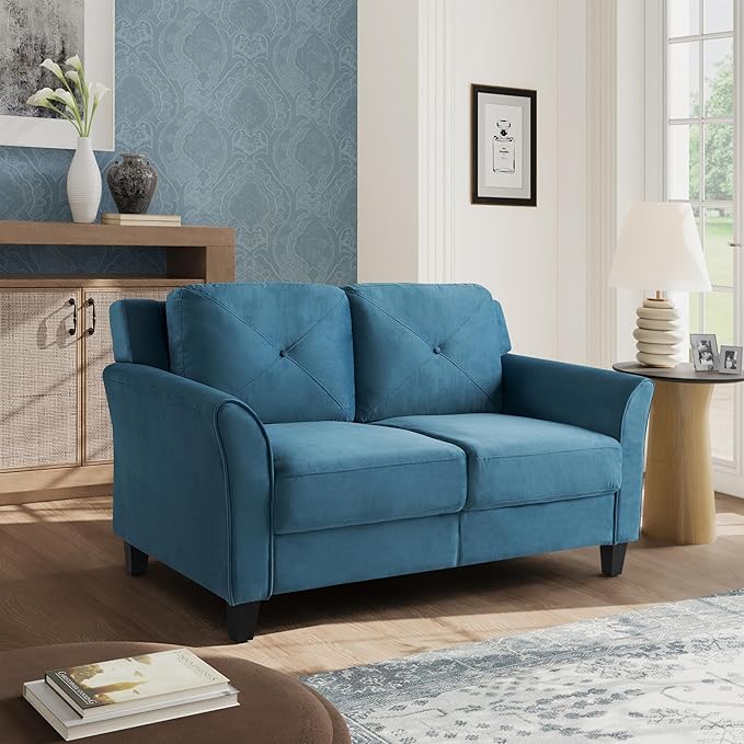 Harrington Loveseat, Blue