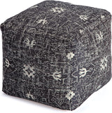 100% Handmade & Handcrafted Comfortable Home Décor Pouf Ottoman Footrest for