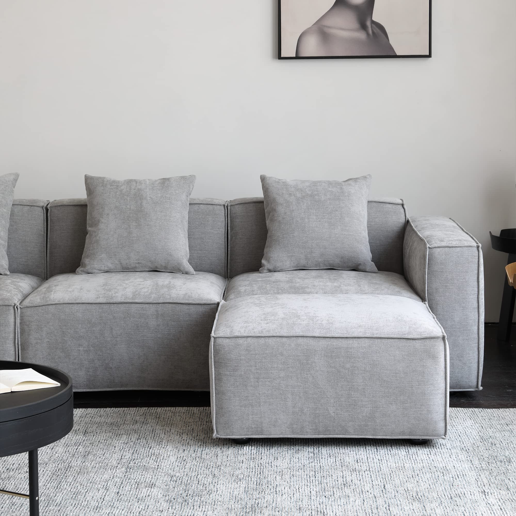 Luxury Modular Sectional Living Room Sofa Set