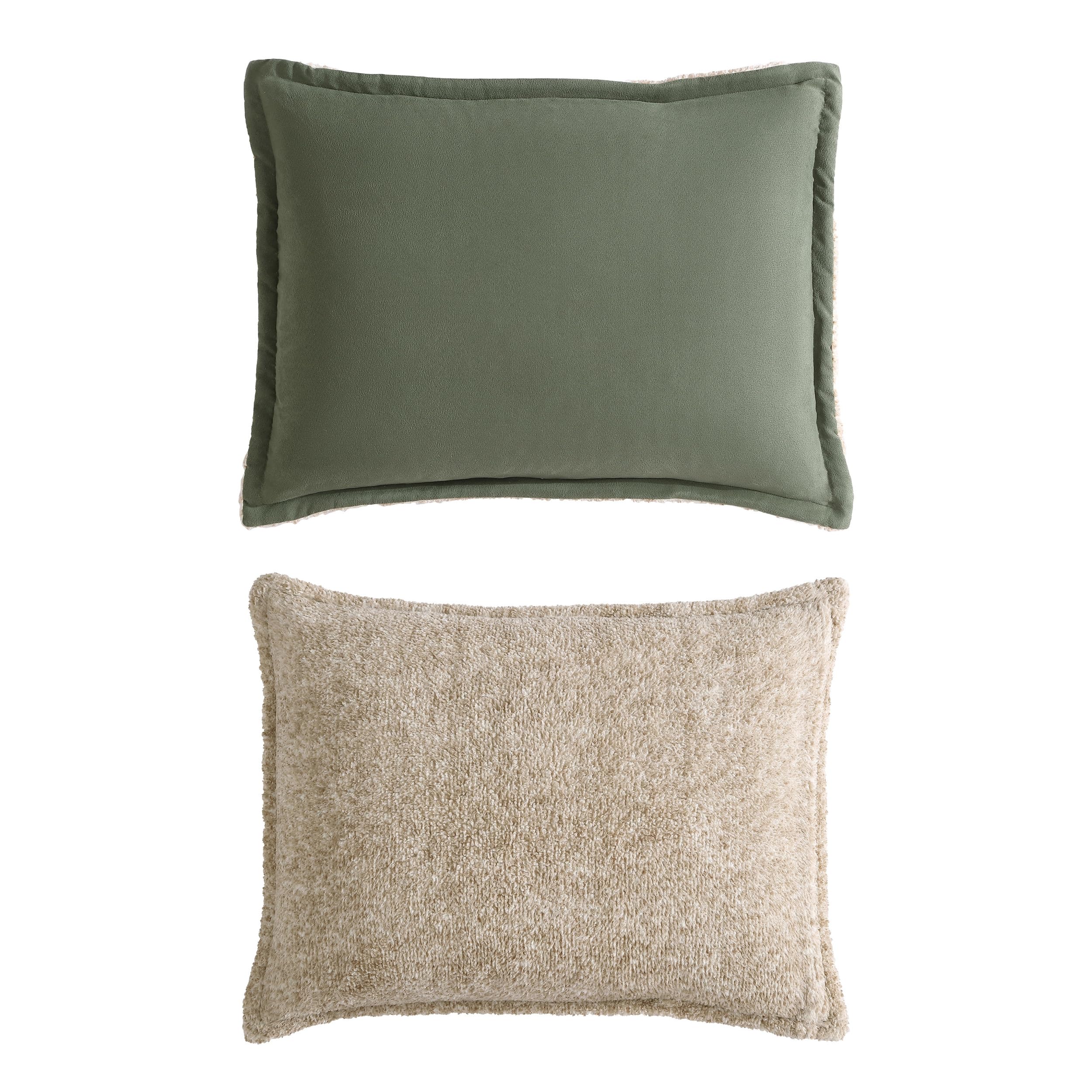 Queen Comforter Set - Soft Microsuede with Sherpa Reverse