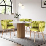 Dining Chair, Yellowish-Green