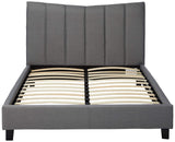 Morgan Upholstered Bed Frame, Pebble