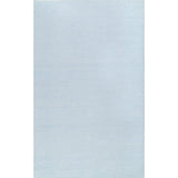 Ago Geometric 8x10 Wool Area Rug - Light Blue & Ivory