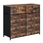 10 Drawers Wide Dresser, 10 Drawers 10-Drawer Dresser Storage Tower