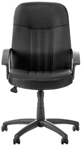 Mid Back Fabric Managers Chair in Black