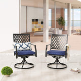 Outdoor Dining Chairs with Cushion Set of 2