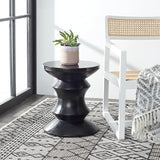 Outdoor Collection Katara Modern Ivory Concrete Accent Table (Fully Assembled)