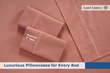 100% Egyptian Cotton Sheet Set - 1500 TC, 4 Piece Bed Set -