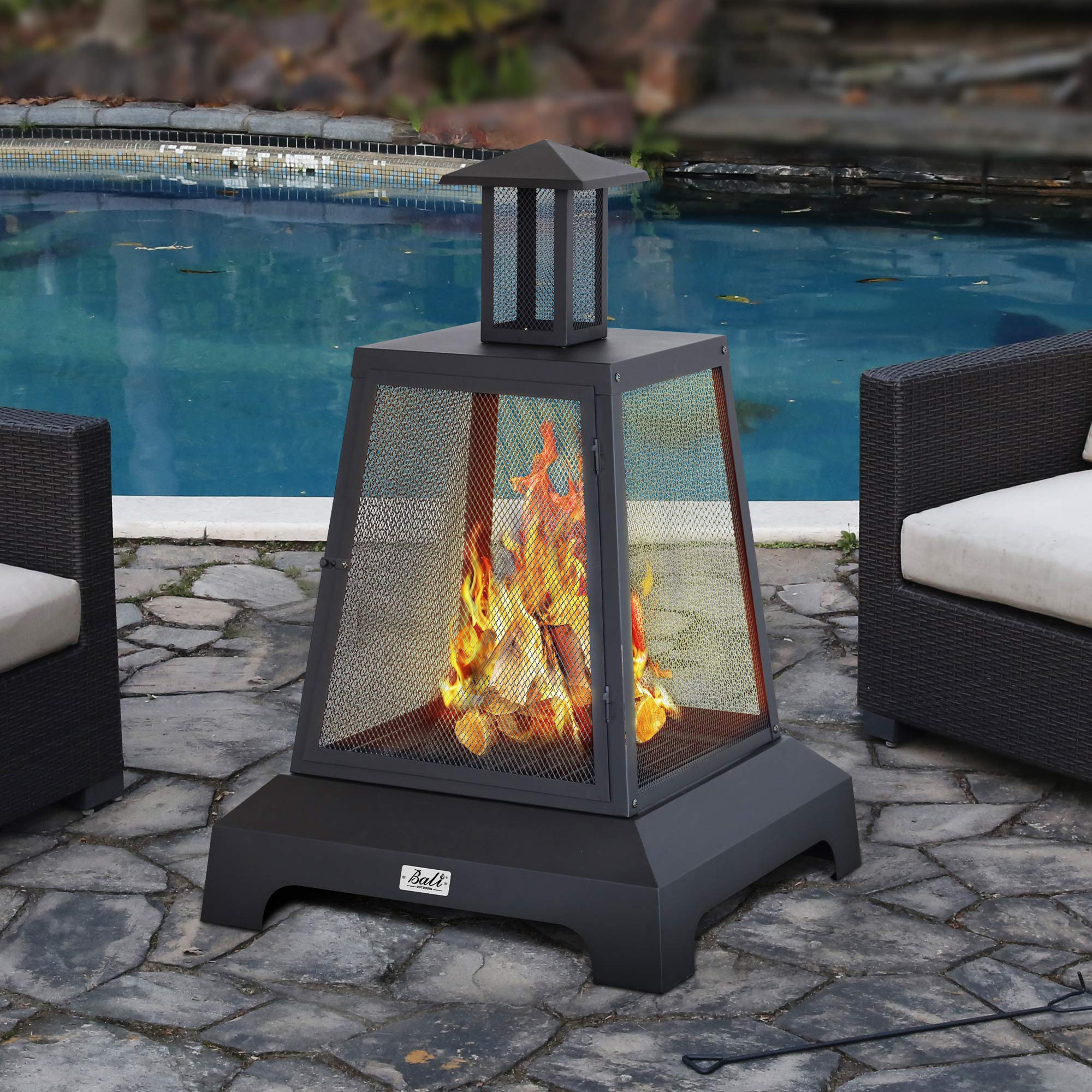 Fire Pit Patio Fire Pit Wood Burning Firepits for Outside Patio