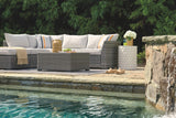 Outdoor Cherry Point 4 Piece Seating Set with Ottoman