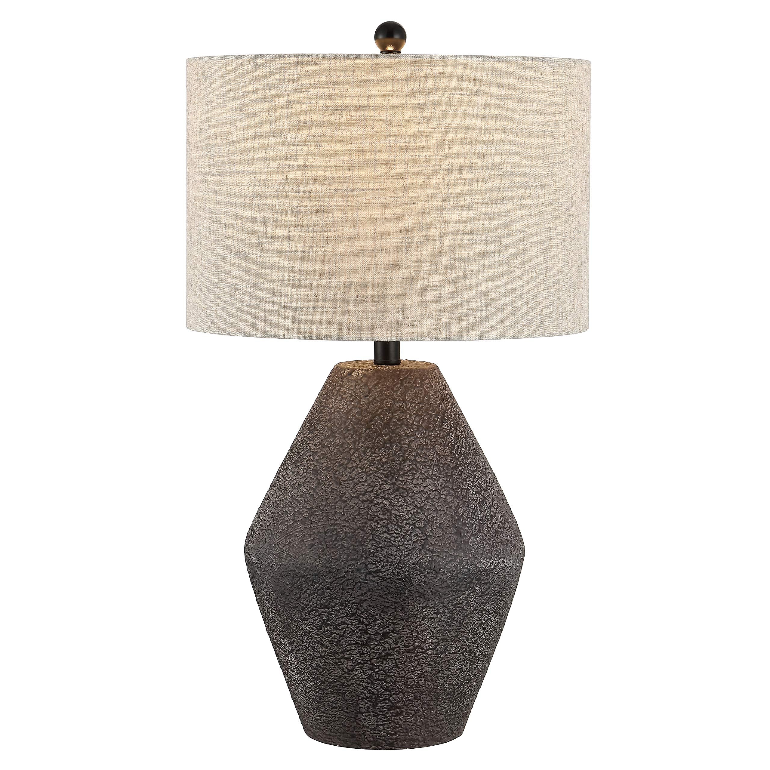 Ersta Rustic Farmhouse Table Lamp 27-Inch Brown