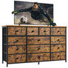 Dresser with 13 Drawers Dresser TV Stand for 55" TV Long Dresser