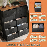 Tall Dresser for Bedroom with 12 Drawers, Dressers & Chests of Drawers