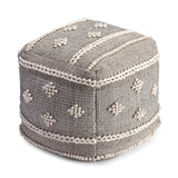 Handmade & Handcrafted Comfortable Home Décor Pouf Ottoman Footrest for Living Room