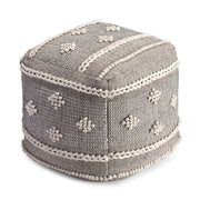 Handmade & Handcrafted Comfortable Home Décor Pouf Ottoman Footrest for Living Room