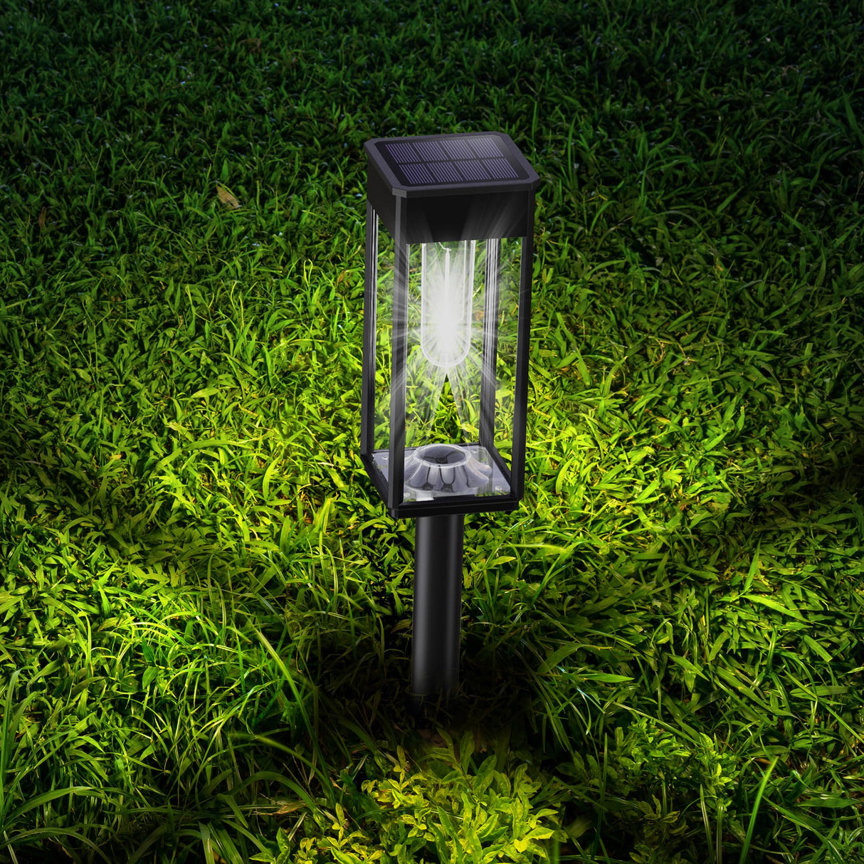 Solar Pathway Lights Outdoor 6 Pack, Over 12Hrs Solar Path Lights Outdoor