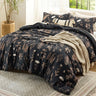 Floral Comforter Set - Queen Bedding Botanical Bed Comforter Queen Set