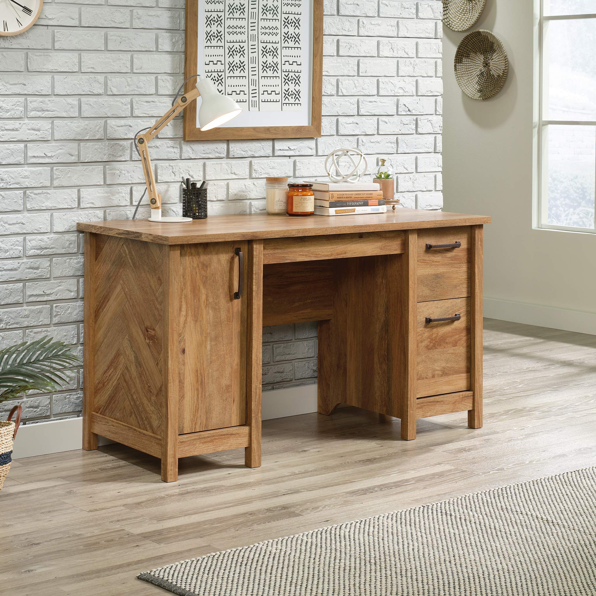 Cannery Bridge Computer Desk, Sindoori Mango finish