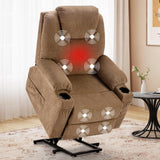 Power Lift Recliner Chair for Elderly Recliner Chair with Massage