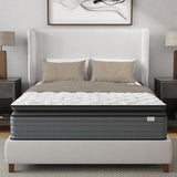 Isabella Hybrid Pillow Top King Mattress, Medium Firm Support, Motion Isolation