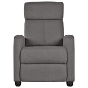 Home Theater Seating Fabric Recliner Chair Modern Single Living Room Reclining Sofa