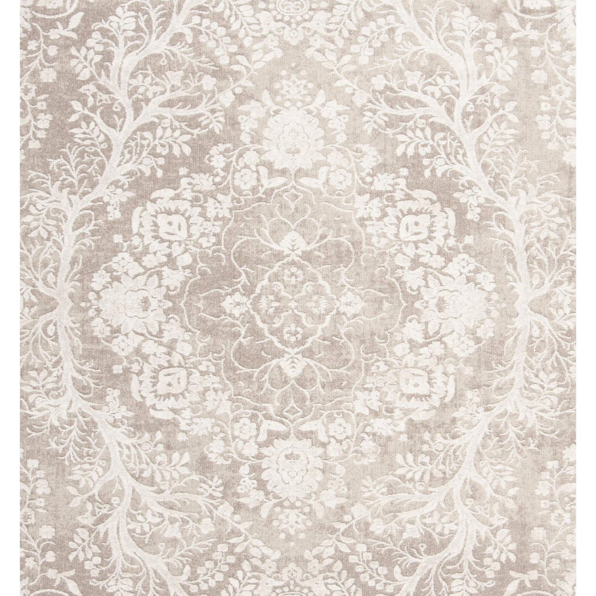 8x10 Area Rug - Reflection Collection - Beige & Cream Non-Shedding Rug