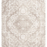 8x10 Area Rug - Reflection Collection - Beige & Cream Non-Shedding Rug