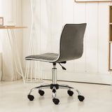 Fremo Chromel Adjustable Air Lift Office Chair in Grey