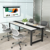 Large Office Desk Computer Table Study Writing Desk Workstation for Home Office