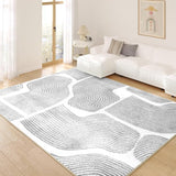 Zen Garden Area Rug - Ultra Soft Area Rug 3x5, Non Slip, Stain Resistant Living Room Rug,