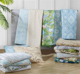 Quilt Set, Reversible Cotton Bedding with Matching Shams