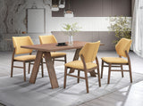 Sarha Rectangular Dining Table in Walnut
