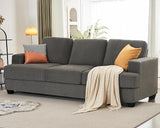 89 Inch Sofa, Comfy Sofa Couch with Extra Deep Seats, 3 Seater Sofa