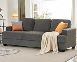89 Inch Sofa, Comfy Sofa Couch with Extra Deep Seats, Modern Sofa Couch