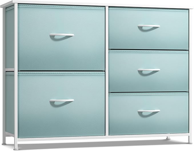 Dresser with 6 Drawers - Furniture Storage Tower Unit for Bedroom, Hallway