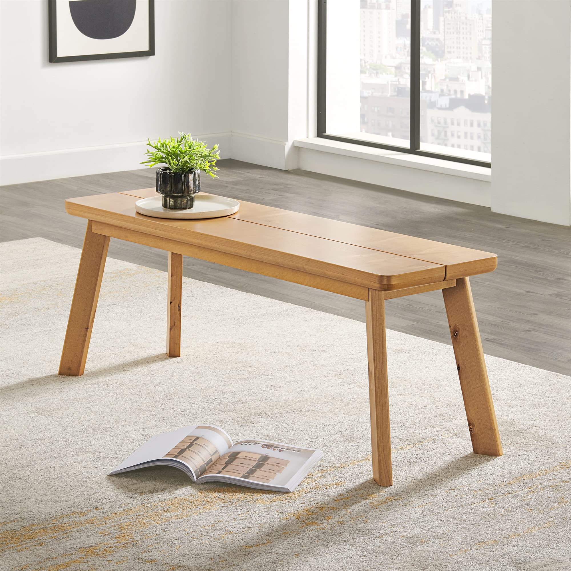 Shelburne 48 in. Dining Bench - Solid Wood