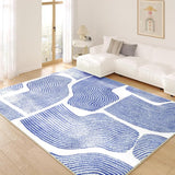 Zen Garden Area Rug - Ultra Soft Area Rug 3x5, Non Slip, Stain Resistant Living Room Rug,