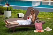 Set of 2 Pacific Sun Lounge Chair Outdoor Chaise Pool Chairs