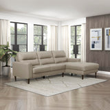 Leather Sectional Couches for Living Room, L Shape Couch, Leather Sectional Couch