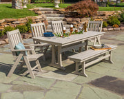 Bench, Slate Grey