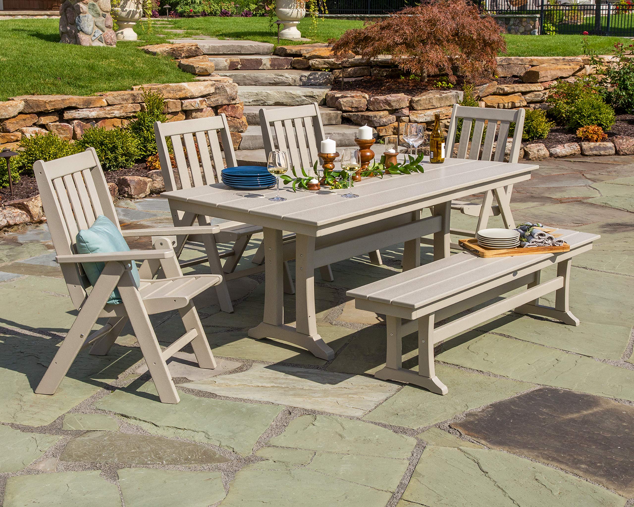 Bench, Slate Grey