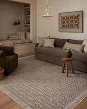 Amber Lewis Cali Collection CIL-02 Natural/Slate  Area Rug