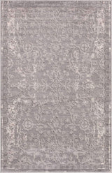 Portland Collection Area Rug - Albany (5' 3" x 8' Rectangle, Gray/ Ivory)