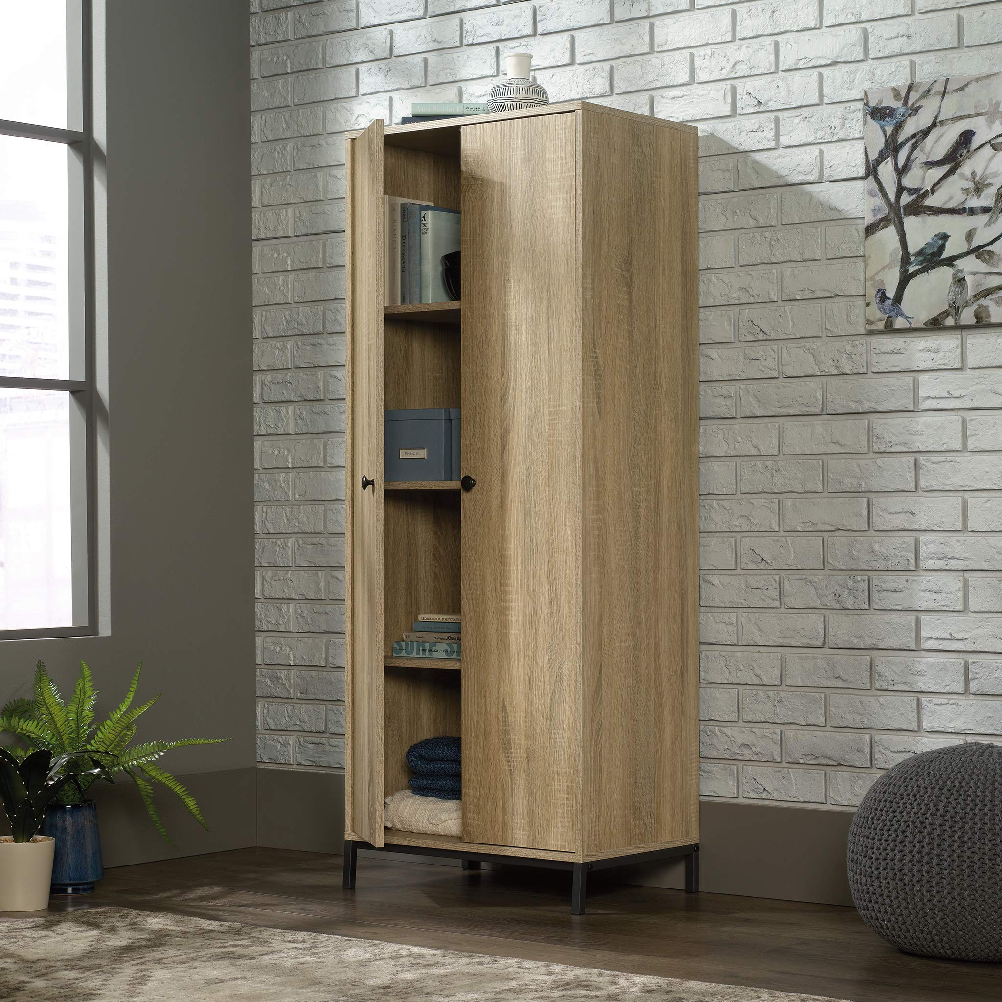North Avenue Storage Cabinet, Charter Oak Finish