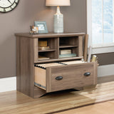 Harbor View Lateral File, Salt Oak finish