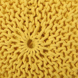 Home Pouf, Yellow