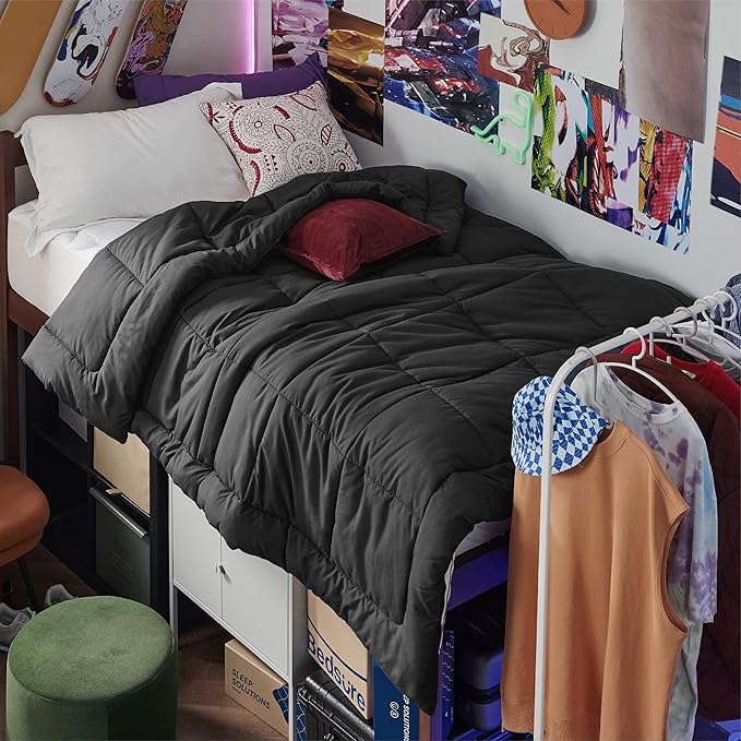 Comforter Duvet Insert - Quilted Comforters King Size, All Season Duvet