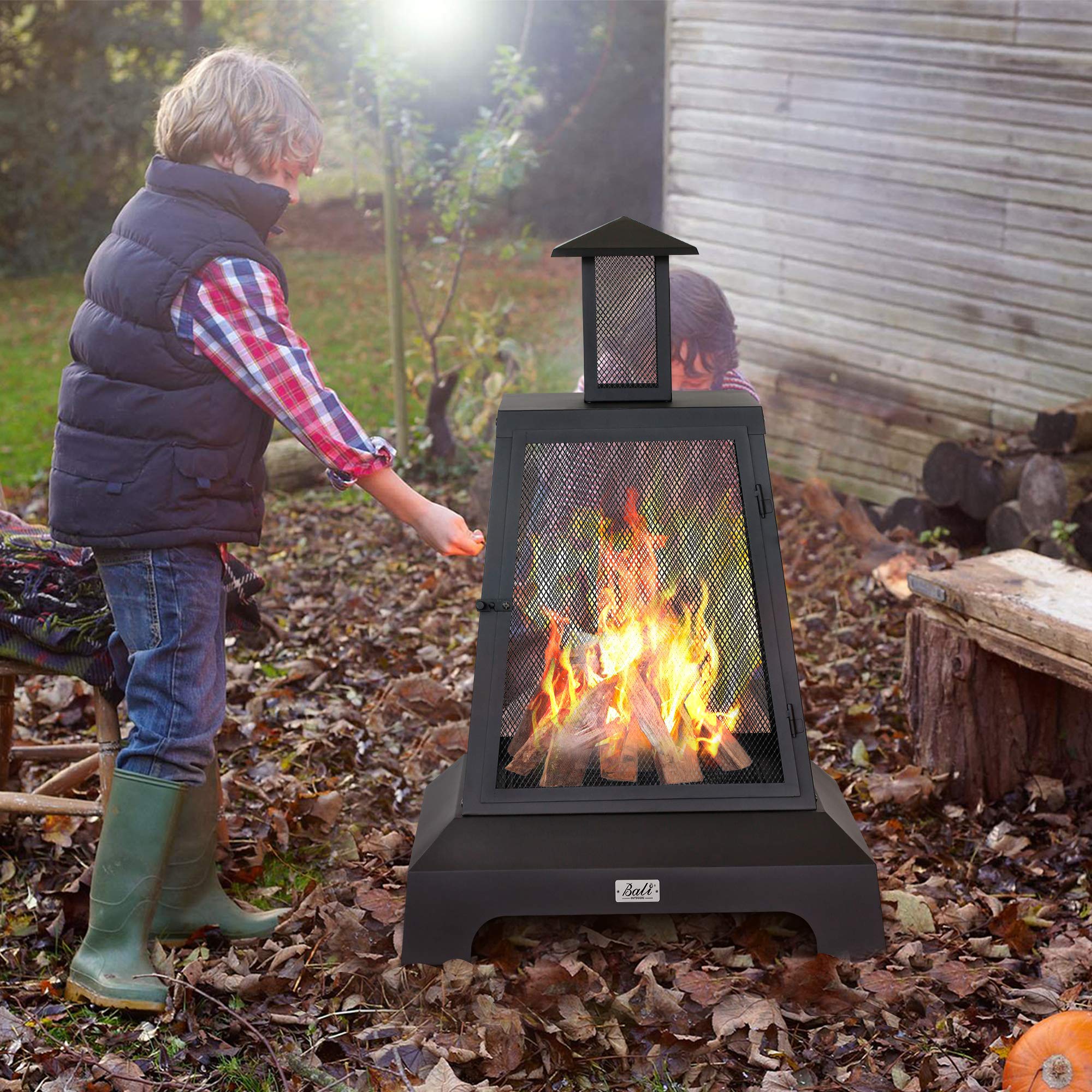 Fire Pit Patio Fire Pit Wood Burning Firepits for Outside Patio