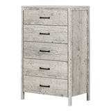 Gravity 5-Drawer Chest, Seaside Pine