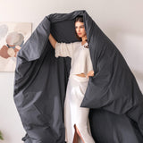 Linen Feel Like Textured, Luxury Soft and Breatheable Bedding Set